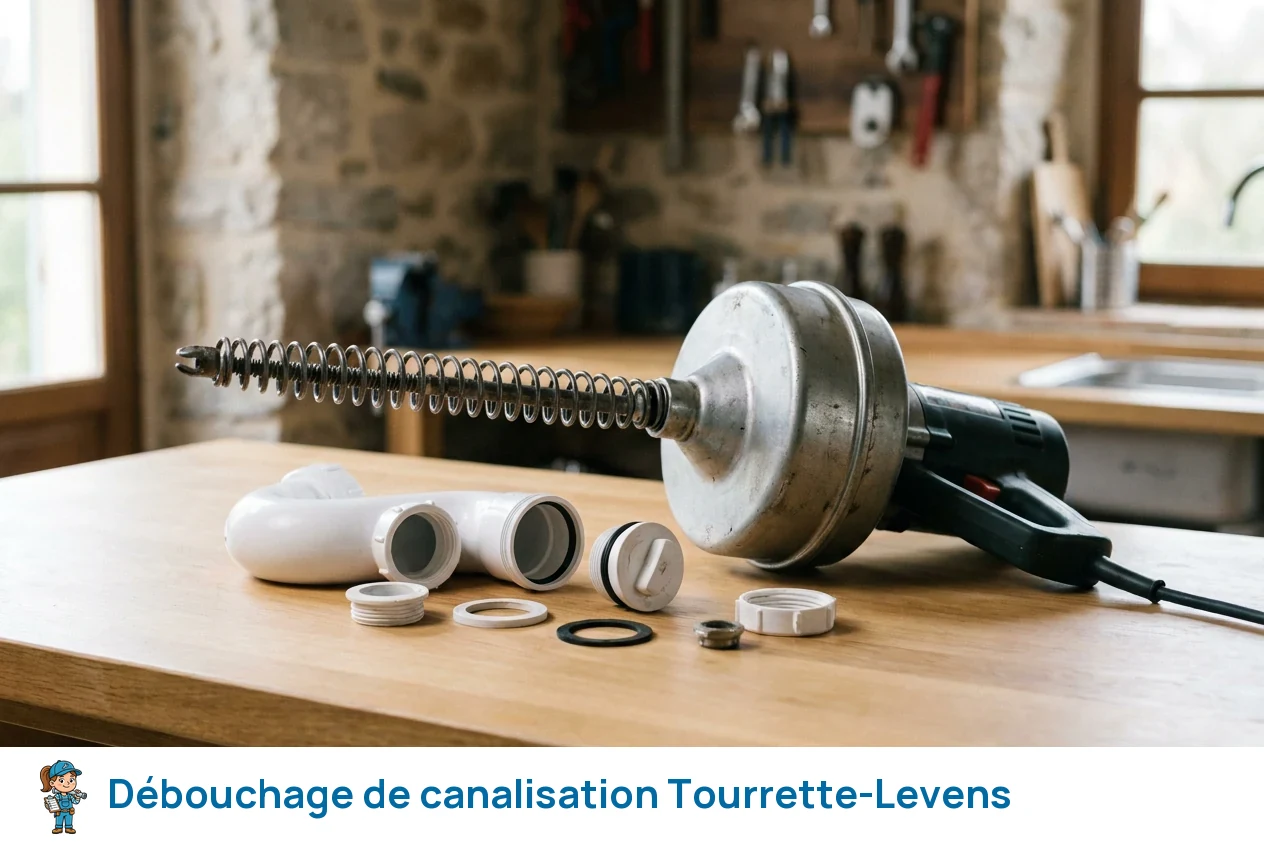 Débouchage de canalisation à Tourrette-Levens