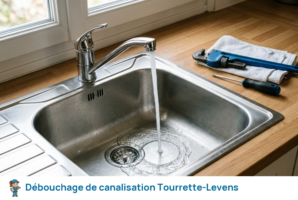 Débouchage de canalisation à Tourrette-Levens