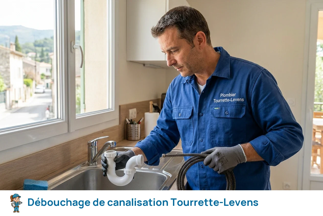 Débouchage de canalisation à Tourrette-Levens