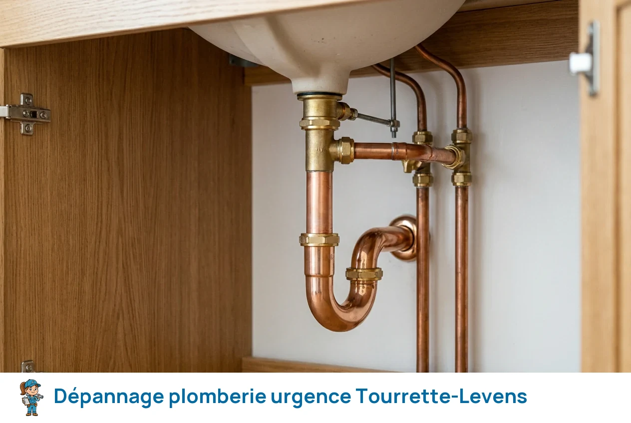 Dépannage plomberie urgence à Tourrette-Levens