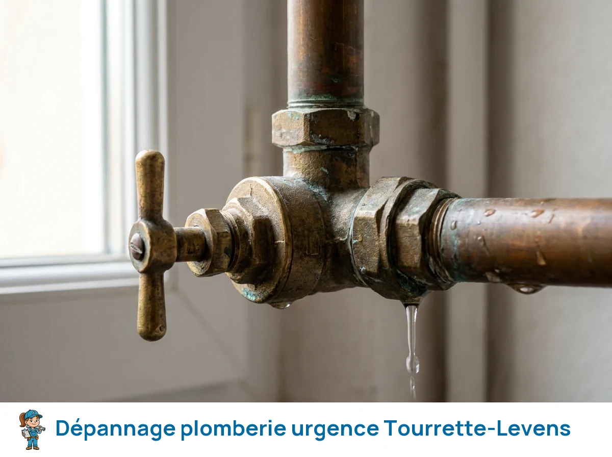 Dépannage plomberie urgence à Tourrette-Levens