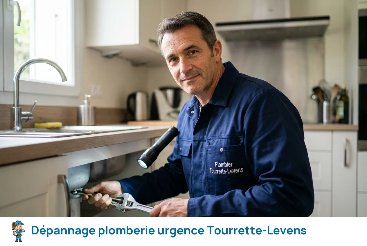 Dépannage plomberie urgence à Tourrette-Levens