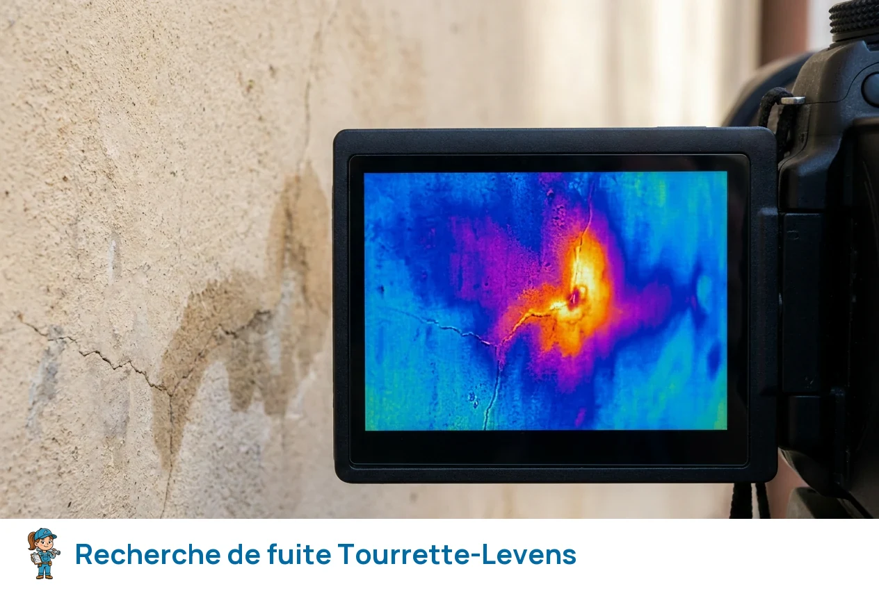 Recherche de fuite à Tourrette-Levens