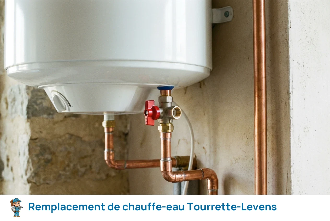 Remplacement de chauffe-eau à Tourrette-Levens