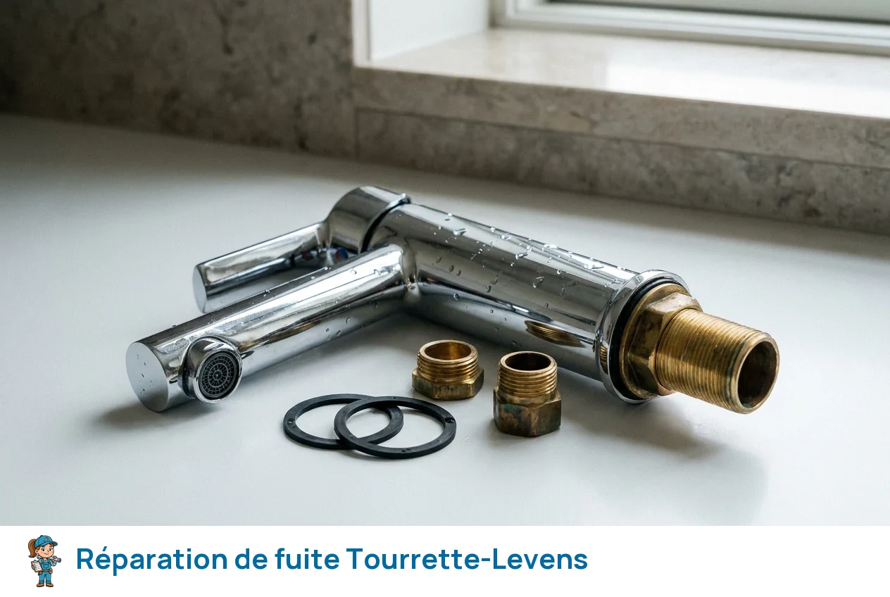 Réparation de fuite à Tourrette-Levens