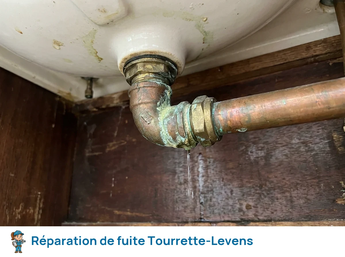 Réparation de fuite à Tourrette-Levens