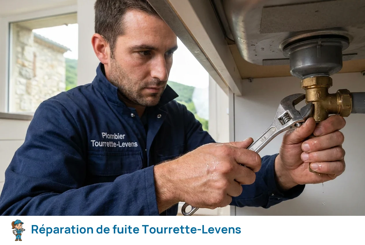 Réparation de fuite à Tourrette-Levens